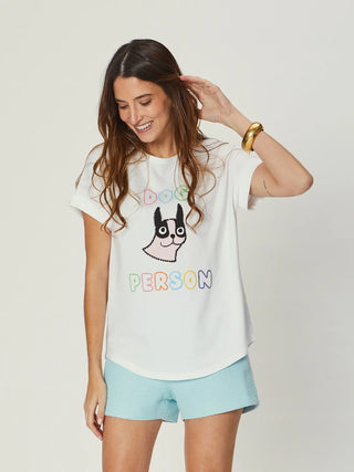 Jade Relaxed Tee - Dog Person