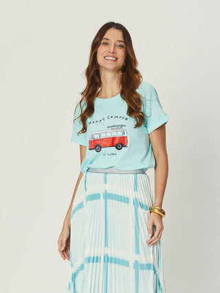 Jade Relaxed Tee - Happy Camper