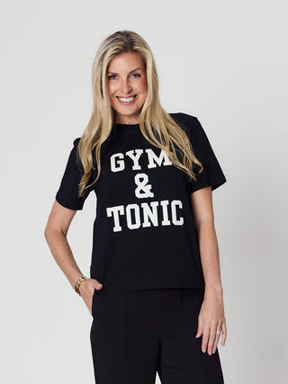 Lana Vintage Tee - Black/Gym & Tonic | We Are The Others