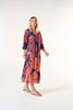 One Season - Long Poppy Dress - Portofino Cotton Coral