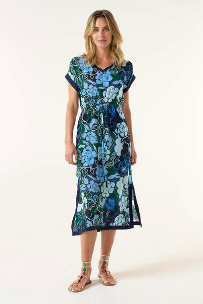 One Season - Sami Dress - Lefkada Viscose Navy