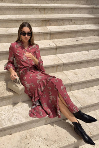 Nomad Dress - Berry Nouveau | Zoe Kratzmann