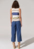 POL - Miley Crop Pant - Blue