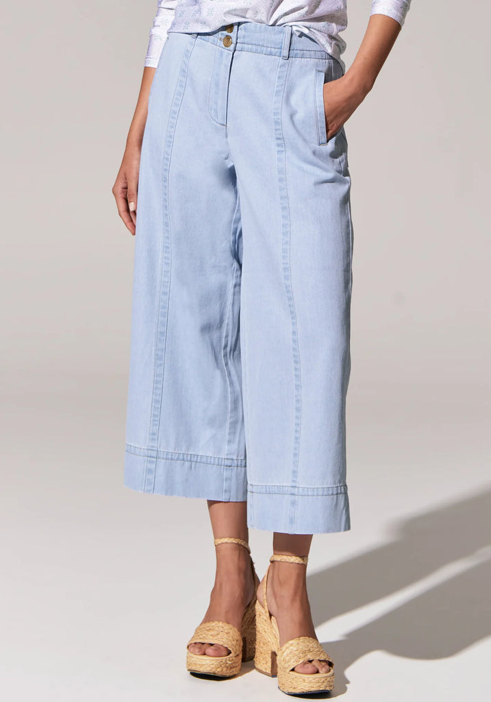 POL - Miley Denim Pant - Light Blue