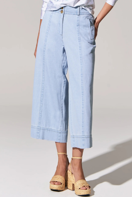 POL - Miley Denim Pant - Light Blue