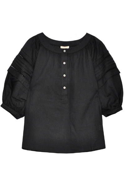 POL - Nohr Tuck Shirt - Black