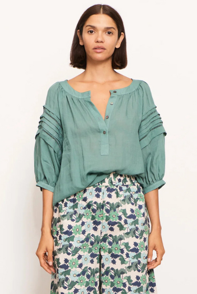 POL - Nohr Tuck Shirt - Green