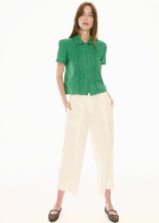 Nova Tucked Shirt - Green