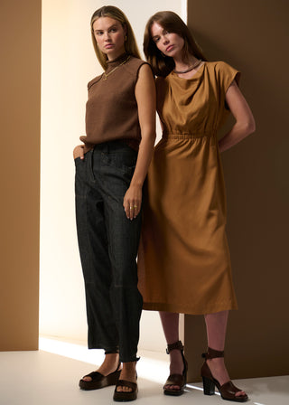 Muhle Barrel Pant - Black | Pol