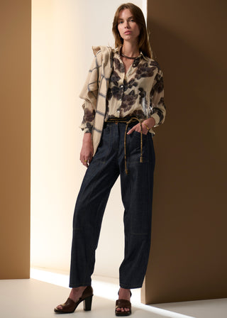 Muhle Barrel Pant - Indigo | Pol