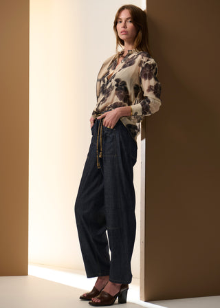 Muhle Barrel Pant - Indigo | Pol