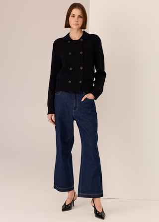 Taylor Double Knit Jacket - Ink | POL