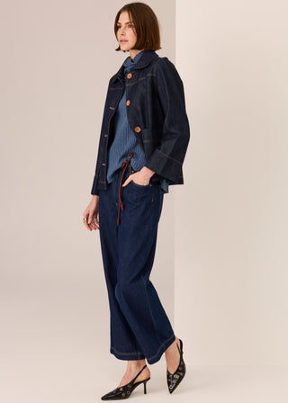Andie Denim Jacket - Dark Wash | POL