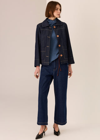 Andie Denim Jacket - Black Wash | POL