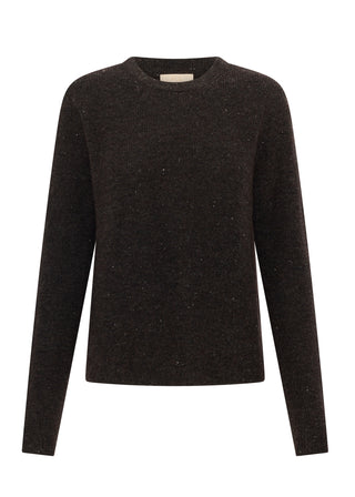 Zane Knit Baby Sequin - Choc | POL