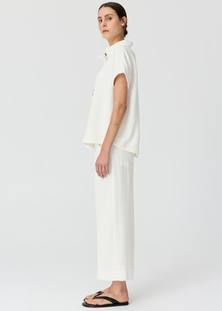 Anise Crop Pant – Chalk | POL