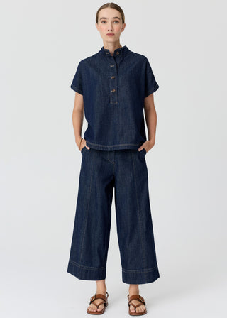 Anise Crop Pant – Denim | POL
