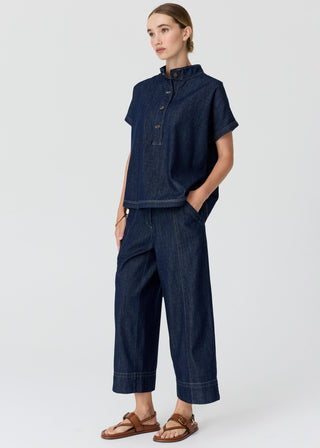Anise Crop Pant – Denim | POL