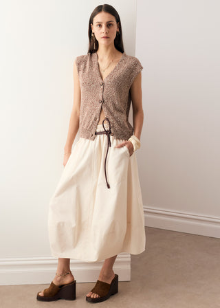 Rye Knit Vest – Toffee | POL