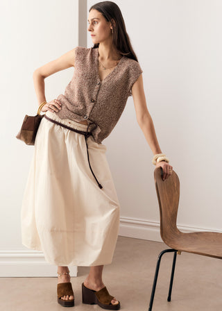 Rye Knit Vest – Toffee | POL