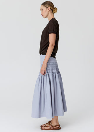 Kaspar Layered Tee – Choc/Choc | POL
