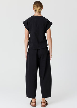 Alma Barrel Pant – Black | POL