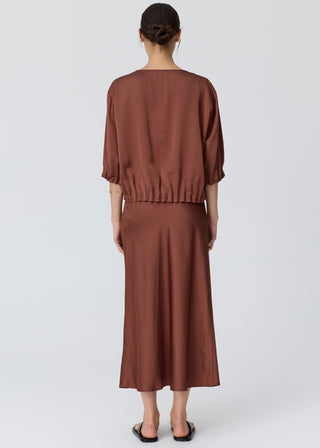 Innes Tuck Top – Toffee | POL