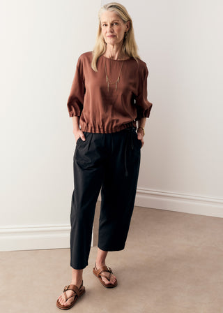 Alma Barrel Pant – Black | POL