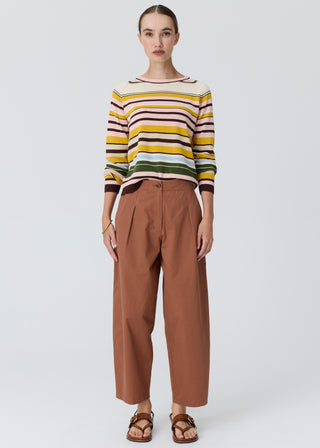 Alma Barrel Pant – Toffee | POL