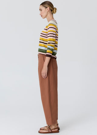 Tiller Multistripe Knit – Pink Multistripe | POL