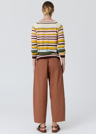 Alma Barrel Pant – Toffee | POL