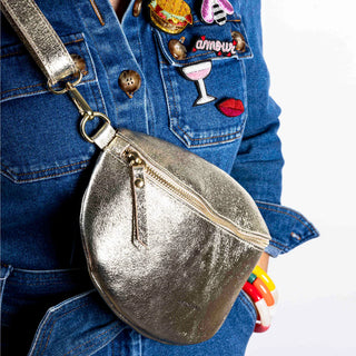 Bum Bag - Metallic Gold