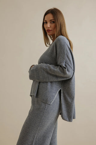 Retreat Cotton Twist Pant - Pool Combo