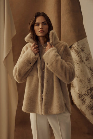 Franzi Jacket - Camel | Cable Melbourne