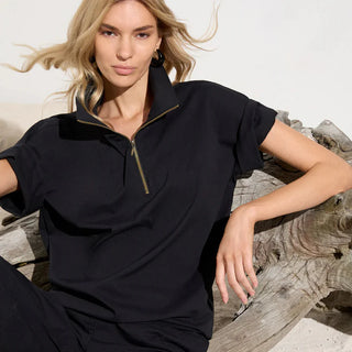 Half Zip Shirt - Navy