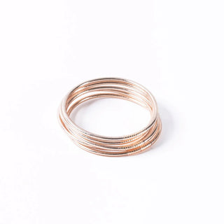 Buddhist Bracelet - Thick Champagne