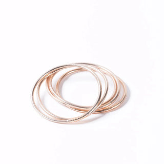 Buddhist Bracelet - Thick Champagne