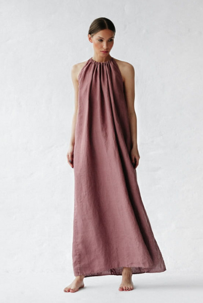 Seaside Tones - Izumi Dress - Mauve