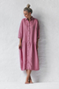 Seaside Tones - Oversized Dress - Blossom Pink