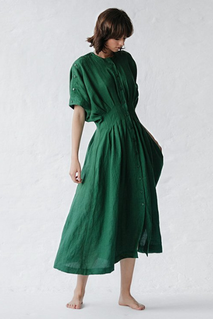 Seaside Tones - Salvia Dress - Green