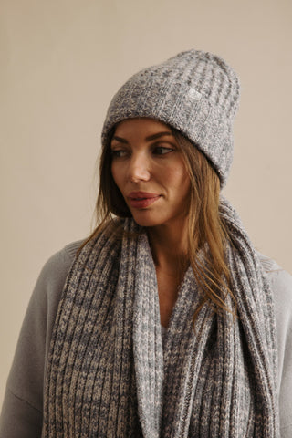 Dreams Beanie in Wheat x Ash by Talamaya