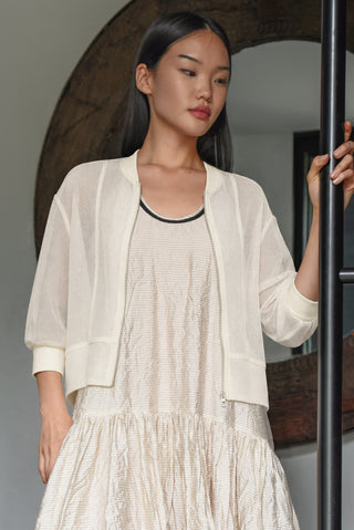 Crop-Dead Gorgeous Jacket – White | Trelise Cooper