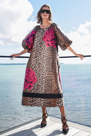 I Wanna Be Adored Dress – Leopard Floral | Trelise Cooper