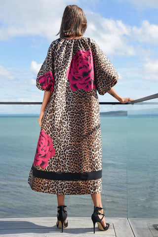 I Wanna Be Adored Dress – Leopard Floral | Trelise Cooper