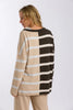 Talamaya | Hinterland Stripe Pullover | Sable