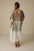 Talamaya - Kaimana Dip Dyed Kaftan - Dusty Olive/Vintage Khaki