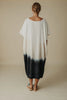 Talamaya - Kaimana Dip Dyed Kaftan - Pumice/Night Sky