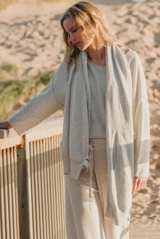  Talamaya | Retreat Merino Pullover | Marble