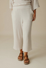 Talamaya - Sunshine Beach Flow Pant - Pumice/White