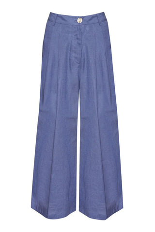 Zoe Kratzmann - Anchor Pant - Steel Linen